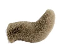 Wagging Car Tail - Voice Activated Plush Tails, USB Rechargeable Moving Animal Tail with Hook and Loop Strap, Detachable Interactive Vehicle Rear Decoration for Cars Motorcycles Trucks SUVs and RVs