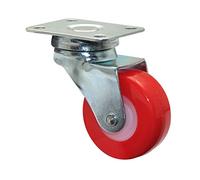 WAGNER 01214001 - Polea de dirección suave (diámetro: 40 mm, altura de 55 mm, acero galvanizado, placa atornillable de 35 x 45 mm, capacidad de carga 40 kg)