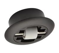 WAGNER 01707101 - Rodillo de perforación (diámetro: 15 mm, carcasa de plástico negro, diámetro de 55/40 x 17/8 mm, pasador de metal, capacidad de carga 50 kg)