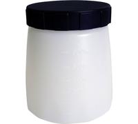 WAGNER 0414906 contenedor de Pintura con Tapa 600 ml, Accesorio para pulverizador de Pintura
