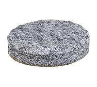 Wagner 15123099 - Almohadillas de Fieltro Adhesivo, Almohadilla Antideslizante (8 unidades, 30 x 6 mm, autoadhesivas, para manualidades, color gris