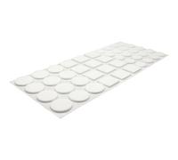 Wagner 15177499 - Almohadillas de fieltro (44 unidades, 20 x 22 x 3 mm, 12 x 25 x 25 x 3 mm, 12 x 38 x 3 mm, autoadhesivas, color blanco)