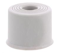 Wagner 15523221 - Tope para puerta de suelo o pared (35 x 25 mm, diámetro de 35 x 25 mm), color gris