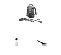 WAGNER 3-in-1 Car Care Kit: Hidrolimpiadora Aquastorm Compact, Boquilla de Espuma y Cepillo de Lavado - Ideal para Coches, Motocicletas y autocaravanas