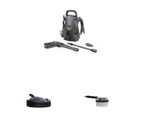 WAGNER 3-in-1 Home Bundle: Hidrolimpiadora Aquastorm Compact + Limpia Grandes Superficies + Cepillo rotativo - Limpieza Potente en Toda la casa, el jardín, terrazas, Caminos y tarimas de Madera