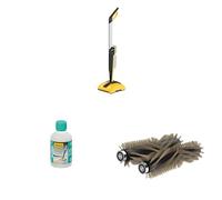 WAGNER Bundle limpiador de terrazas multifuncional Levaro Powerbrush 18V + WAGNER Deep Cleaner, 500 ml + WAGNER Wood Brush Kit Intense