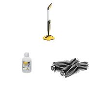 WAGNER Bundle limpiador de terrazas multifuncional Levaro Powerbrush 18V + WAGNER Stone Cleaner 3 in 1, 500 ml + WAGNER Stone Brush Kit Smooth