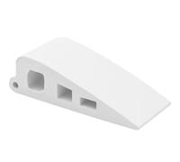 WAGNER Butoir de porte SOFT STICK - Lote de 2-59 x 25 x 15 mm, Cale de porte à glisser sous la porte, Butoir en caoutchouc solid - 15691502