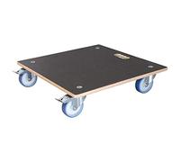 WAGNER Carro de transporte para plantas MAXIGRIP 58 x 58 x 14,5 cm I Para exterior+interior I Madera contrachapada FSC® I 2 frenos totales I Capacidad de carga 200 kg I Fabricado en Alemania- 20135801