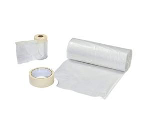 WAGNER conjunto de cubiertas Universal Extra Premium incluye lámina de cobertura 4 x 6 m, lámina de cobertura con cinta adhesiva 20 m x 0,55 m, cinta adhesiva de pintor 20 m x 36 mm