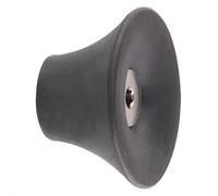 Wagner Hooks4home 17030221 - Gancho de pared de diseño Tulip, diámetro de 50 x 30 mm, plástico y acero galvanizado, color negro