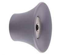 Wagner Hooks4home 17031121 - Gancho de pared de diseño Tulip, diámetro de 40 x 25 mm, plástico y acero galvanizado, color gris