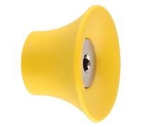 Wagner Hooks4home 17032321 - Gancho de pared de diseño Tulip, diámetro de 40 x 25 mm, plástico y acero galvanizado, color amarillo