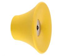 Wagner Hooks4home 17032421 - Gancho de pared de diseño Tulip, diámetro de 50 x 30 mm, plástico y acero galvanizado, color amarillo