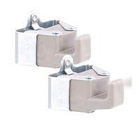 WAGNER - hooks4tools - Juego de herramientas HOOK 2pcs. - 55 x 52 x 37 mm, acero galvanizado, plástico para paños, ropa de trabajo, utensilios Capacidad de carga hasta 2 kg - 15204802