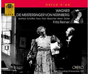 Wagner : Les Maîtres chanteurs de Nuremberg. Seefried, Schöffler, Kunz, Reiner.