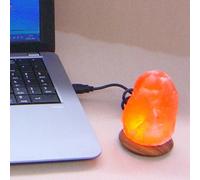 Wagner Life Lámpara de sal LED Compus con USB para ordenador&Laptop