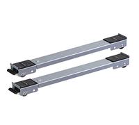 Wagner MM 1197 - Juego de 2 Piezas (45 - 70 cm, Superficie de Carga Ajustable, Capacidad de Carga de 150 kg, Ideal para Diferentes Tipos de Transporte Grandes y fijadores I de Alta Resistencia)