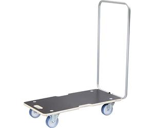 WAGNER MM 1345 - Plataforma de Carga 740 x 36,5 x 11 cm, Capacidad de Carga de 300 kg, para Cajas Pesadas y Muebles, diseño de Mango de Acero Plegable - 20134501