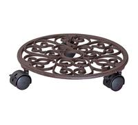 Wagner MULTIROLLER Antiguo Hierro Fundido Mesa Soporte Rodante Mesa Redonda