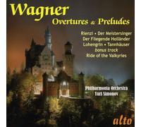Wagner : Ouvertures et Préludes. Philharmonia, Simonov.