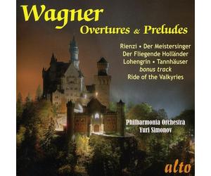 Wagner : Ouvertures et Préludes. Philharmonia, Simonov.