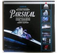 WAGNER: PARSIFAL - BARENBOIM, HARRY KUPFER, ELMING, STRUCKMANN, TOMLINSON, MEIER, VON KANNEN, - LASERDISC ( 3 DISCS, 5 SIDES)