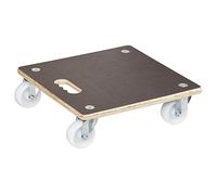 WAGNER Plataforma de Carga MM 1339-38 x 38 cm - para Electrodomésticos y Muebles muy Pesados, 250 kg de Carga Máxima, Superficie Antideslizante, Certificado FSC® - 20133901