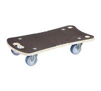 WAGNER Plataforma de Carga MM 1342-57,5 x 29 cm - para Cajas Pesadas, 250 kg de Carga Máxima, Asas Empotradas Ergonómicas, Superficie Antideslizante, Certificado FSC® - 20134201