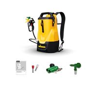 Wagner Pulverizador de Pintura inalámbrico Control Pro 300 Move 18V Kit - Libre y Flexible: como una práctica Mochila, situada en el Suelo o llevada con el asa. Incluye batería y Cargador