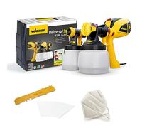 WAGNER pulverizador de Pintura W 590 FLEXiO para plásticas/látex, Barnices y esmaltes Interiores y Exteriores, 15 m²-6 min, depósito 1300 ml/800 ml, 630 W