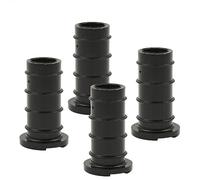 Wagner QuickClick® 15785800 - Juego de 4 Deslizadores de plástico para sillas (4 Bases, plástico Inteligente, diámetro 12/16 x 3/25 mm, inclinación 0°)