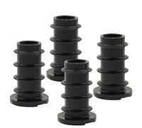 Wagner QuickClick® 15786200 - Juego de 4 Deslizadores de plástico para sillas (4 Bases, 4 Bases, plástico Inteligente, diámetro 14/18 x 3/25 mm, inclinación 0°, Fabricado en el Reino Unido)
