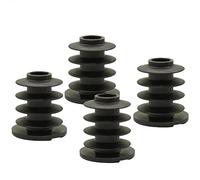 Wagner QuickClick® 15787400 - Juego de 4 Deslizadores de plástico para sillas (4 Bases, plástico Inteligente, diámetro 21/25 x 3/25 mm, inclinación 0°, Fabricado en el Reino Unido)