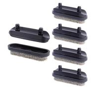 Wagner QuickClick® 16782100 - Juego de almohadillas para sillas (8 unidades, para insertar en tubo de 14 mm de diámetro, 4 bases + 4 accesorios deslizantes intercambiables, fieltro de lana ultrasuave