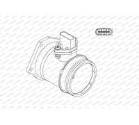 WAGNER Sensor De Masa De Aire Para Audi A4 2.0 VW Passat Variant