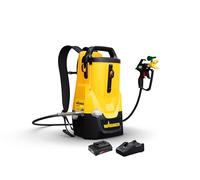 WAGNER Sistema de pulverización de Pintura con batería Control Pro 300 Move 18V Kit - Libre y Flexible: cómodo como Mochila, Fijo en el Suelo o móvil en la Mano * Incl. batería y Cargador*