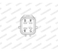WAGNER Sonda Lambda O2 para Nissan Qashqai +2 I 1.6 Infiniti QX70