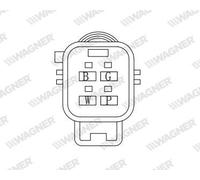 WAGNER Sonda Lambda Regulación O2 para Volvo V70 II 2.4 2.3 T5 S60 I Jaguar XK