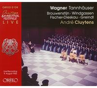 Wagner : Tannhäuser. Brouwenstijn, Windgassen, Fischer-Dieskau, Greindl, Cluytens.