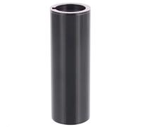 Wagner TENO 12101201 - Pata para Muebles, Tubo de Sistema, diámetro de 30 x 87 mm, combinable Individualmente con Sistema TENO y QuickClick, Acero Recubierto de Polvo Negro, Capacidad de Carga 50 kg