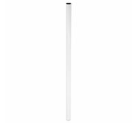 Wagner TENO 12168201 - Pata para muebles, tubo de sistema, diámetro de 30 x 823 mm, combinable individualmente con sistema TENO y QuickClick, acero recubierto de polvo blanco, capacidad de carga 50 kg