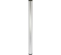 Wagner TENO 12331101 - Pata para Muebles, Tubo de Sistema (60 x 870 mm, combinable Individualmente con Sistema TENO y QuickClick, Acero Inoxidable Cepillado, Capacidad de Carga de 50 kg)