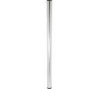 Wagner Teno 12331501 - Pata para Muebles (60 x 1150 mm, combinable Individualmente con Sistema TENO y QuickClick, Acero Cepillado, Capacidad de Carga de 50 kg)