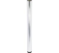Wagner Teno 12351001 - Pata para Muebles/Patas para Muebles/Tubo de Sistema Teno, diámetro de 60 x 710 mm, combinable Individualmente con Sistema TENO y QuickClick, Acero Cromado, Capacidad de Carga