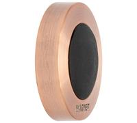 WAGNER Tope para la Puerta y Pared Adhesivo SCREW OR GLUE, Tope de Puerta Parachoques - Ø 38 x 10 mm, Color Metal rosado, Goma Termoplástica, para Adherir y Atornillar, Diseño Premiado - 15513901