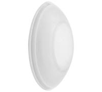 WAGNER Tope para Puerta y Pared Autoadhesivo, Juego de 2, Protector de Pared - Ø 60 x 15 mm, Plástico de Alta Calidad, Blanco Satinado, para Adherir y Atornillar, Diseño Sobrio y Elegante - 15236111