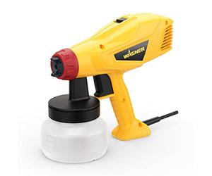WAGNER Wood&Metal Sprayer W125 pulverizador de pintura para pinturas y esmaltes de interior y exterior, 5 m², 10 minutos, depósito de 600 ml, 350 W