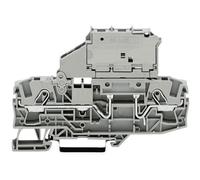 WAGO 2006-1611 2 Conductores Bloque De Terminales De Fusible De 20mm Gris