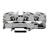 WAGO 2016-1307 Bloque De Terminal A Tierra De 3 Conductores Verde-Amarillo